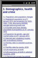 Statistical Facts for Norway capture d'écran 2