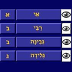 Hebrew Aphabet 1,0