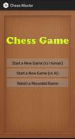 Chess Master Poster