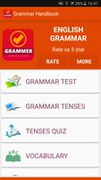 learn & speak english grammar Plakat