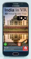 India in VR - 3D Virtual Reality Tour & Travel Affiche