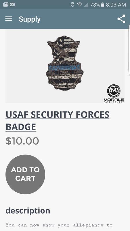 morale patch armory for