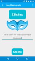 برنامه‌نما Masquerade Chat عکس از صفحه