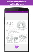 Easy Manga Drawing Tutorials ảnh chụp màn hình 1