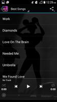 Rihanna Mp3 Songs & Lyrics capture d'écran 1