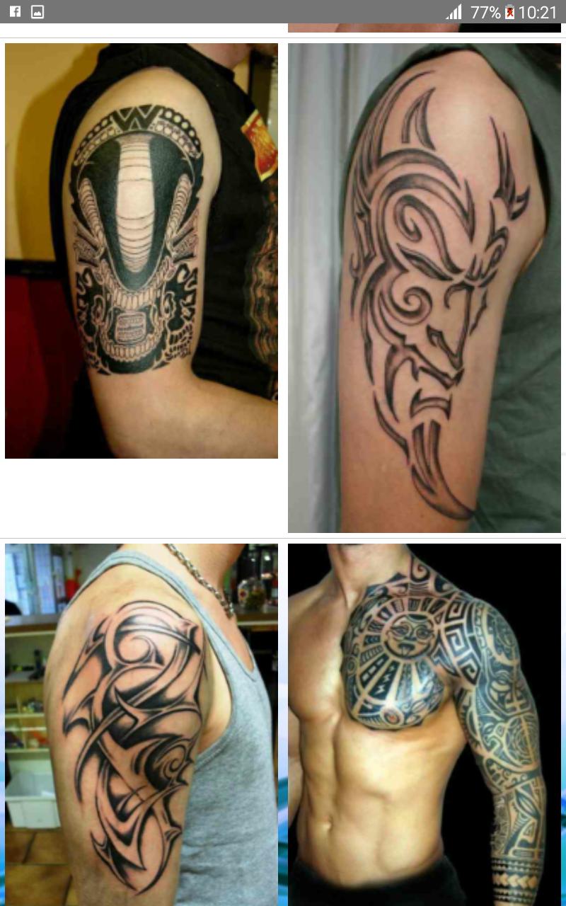 Fantastis 25 Gambar Tato  Tribal Lengan Gambar Tato  Keren