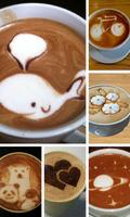 Latte art poster