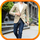 Men Simple Suit Fashion আইকন