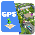 Offline Road Map Voices Navigation Direction أيقونة