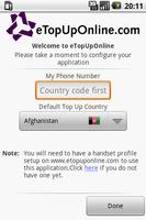 eTopUpOnline captura de pantalla 2