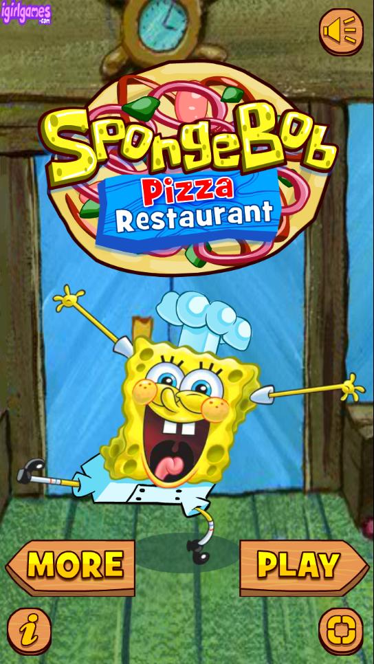 Spongebob Restaurant. Игра Боб пицца. Спанч Боб игра ресторан играть.