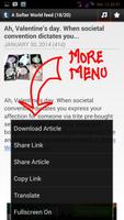 Multiple RSS Atom Feed Reader تصوير الشاشة 2