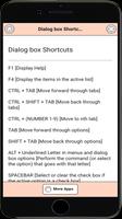 Computer Shortcuts Keys captura de pantalla 1