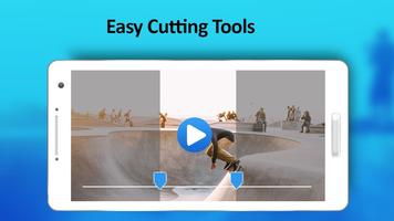 Easy video cutter  real video trimmer Affiche