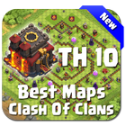 Best Base Maps COC TH10 icône