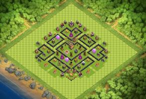 Best Base Maps COC TH8 скриншот 2