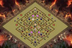 Maps COC TH 11 War Base capture d'écran 1