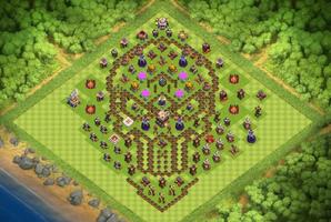 Maps COC TH 11 War Base capture d'écran 2