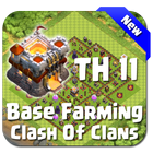 Maps COC TH 11 Farming Base simgesi