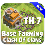 Map COC TH 7 Farming Base icône