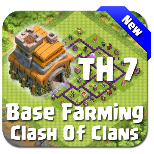 Map COC TH 7 Farming Base