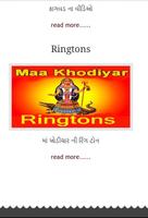 khodiyarma ni Ringtones poster