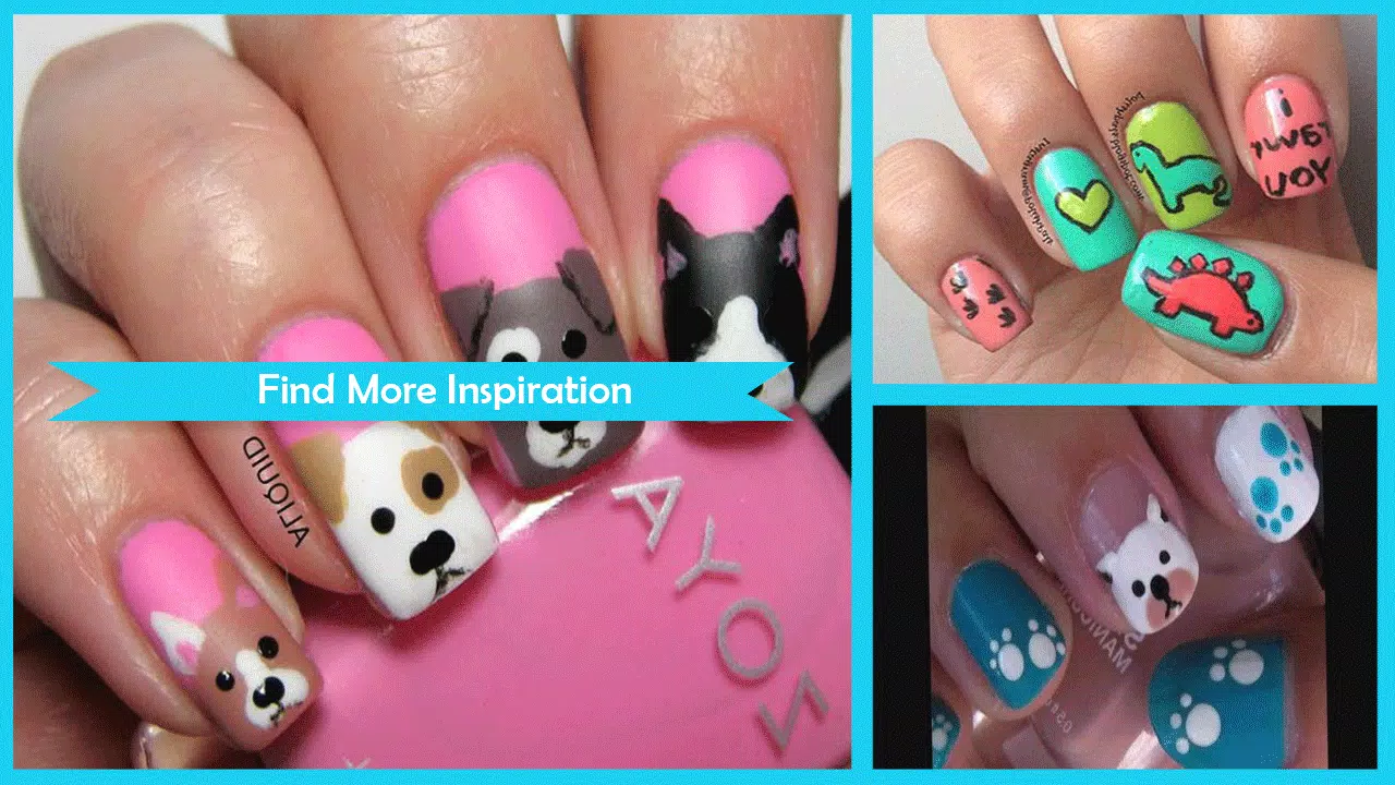 Tuyệt đẹp cute animal nail designs để thấy tại salon chuyên nghiệp