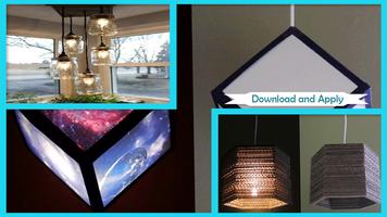 Awesome DIY Hanging Lamp Tutorial Affiche