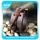 Awesome DIY Recycled Belts biểu tượng