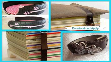 Awesome DIY Recycled Belts Affiche