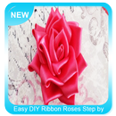 Easy DIY Ribbon Roses Step by Step-APK