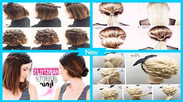 Easy Hairstyles Tutorial Step by Step poster