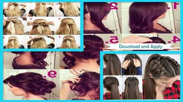 Easy Hairstyles Tutorial Step by Step screenshot 2