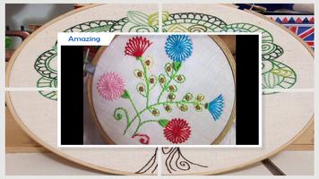 Hand Stitch Embroidery Pattern capture d'écran 2