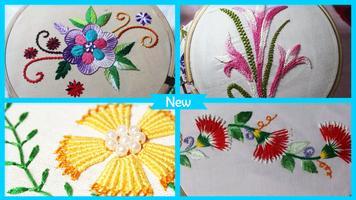 Hand Stitch Embroidery Pattern ảnh chụp màn hình 3