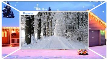 Snow Live Wallpaper HD captura de pantalla 1