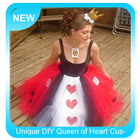 Unique DIY Queen of Heart Custome icône