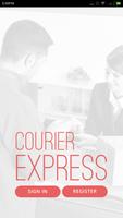 Courier Express - Deliveryman Affiche