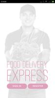 Food Delivery Express Delivery Affiche