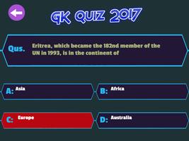 GK Quiz 2018 screenshot 1