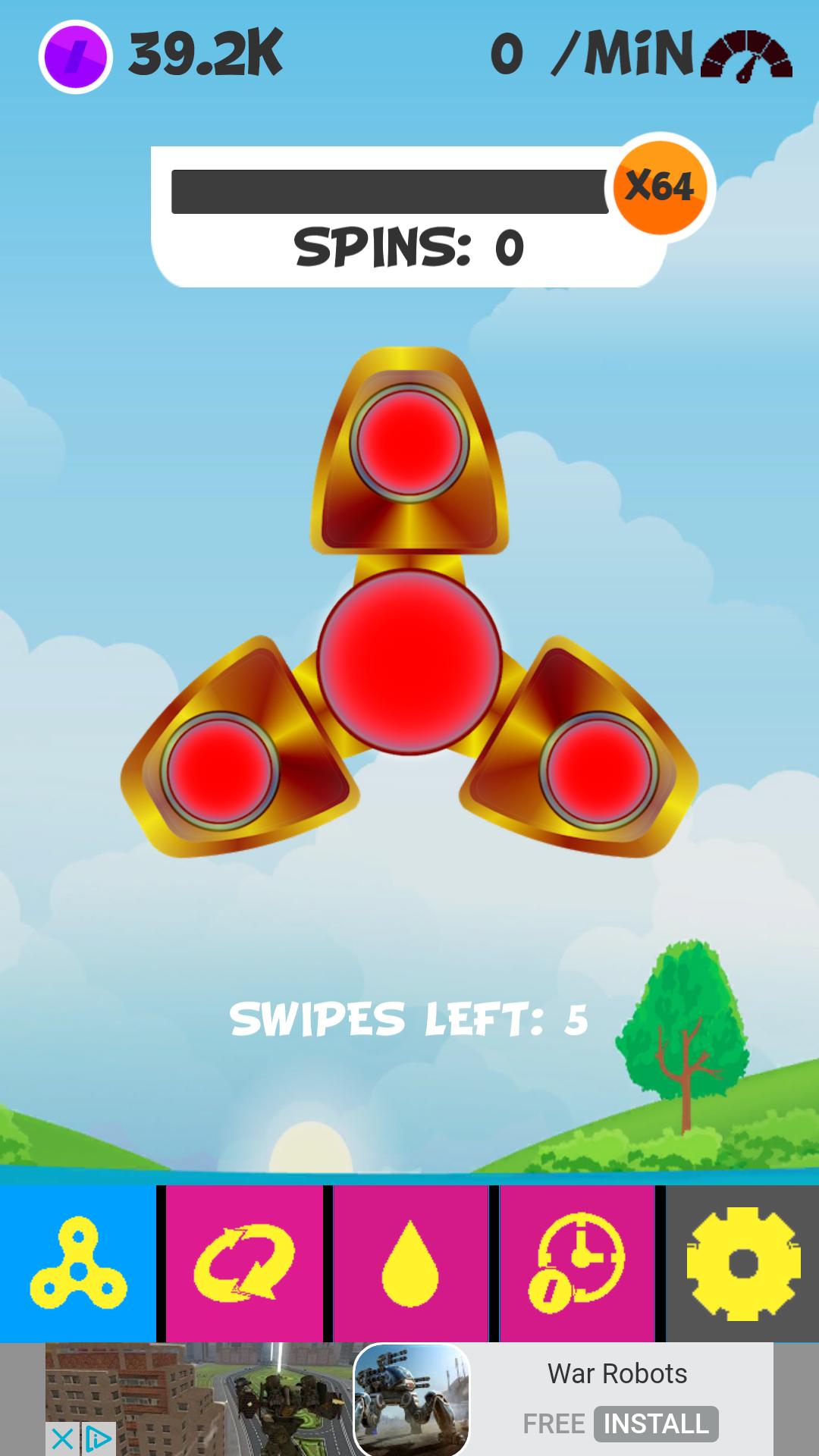 Fun Fidget Spinner Supreme For Android Apk Download - rick fidget spinner roblox