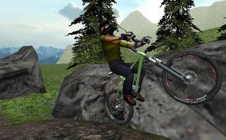 Mountain Bike Rider Freestyle Affiche