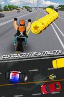 Turbo Moto Highway Rider Plakat