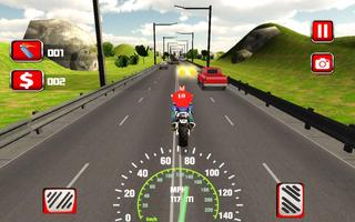 Street Moto Bike 3D Racing capture d'écran 1