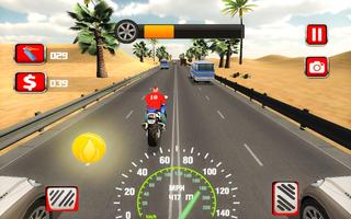Street Moto Bike 3D Racing capture d'écran 2