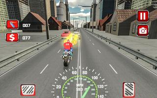 Street Moto Bike 3D Racing capture d'écran 3