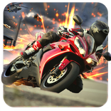 Moto Death Shooter Race on Highway