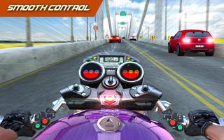 High Speed Moto : Traffic Racer Highway Bike Rider capture d'écran 3
