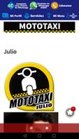 Tarjeta Mototaxista-poster