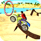 آیکون‌ Motocross Beach Stunt Bike 3D
